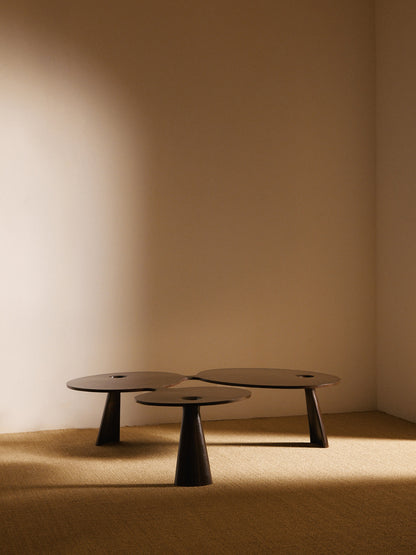 Hubert Le Gall 2008 Flac Coffee Table, Bronze with Brown Patina Coffee Tables