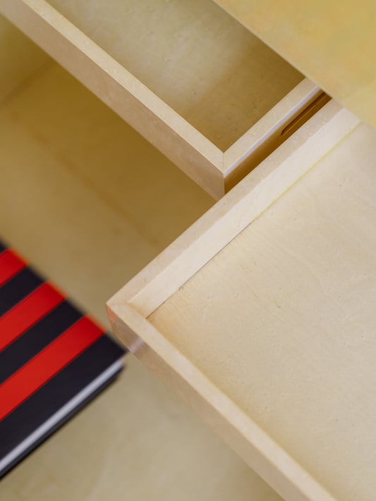 Floating Sideboard in Maple Burl by Saporiti Sideboards