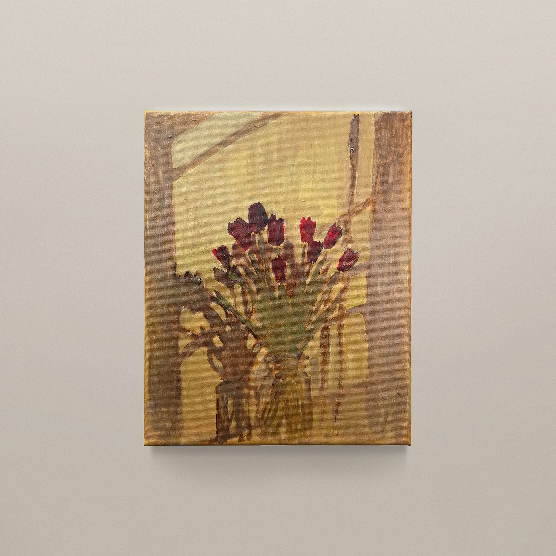 Flowers in Window, 2025 Artwork