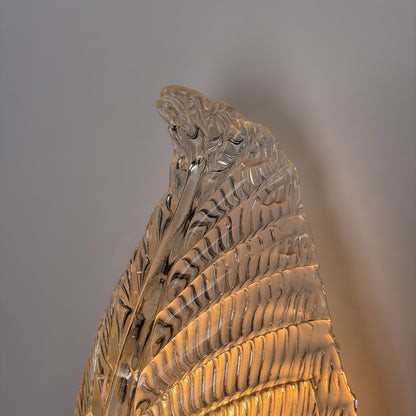 Pair of "Foglia" Murano Glass Wall Lights by Ercole Barovier for Barovier & Toso, 1940s Sconces
