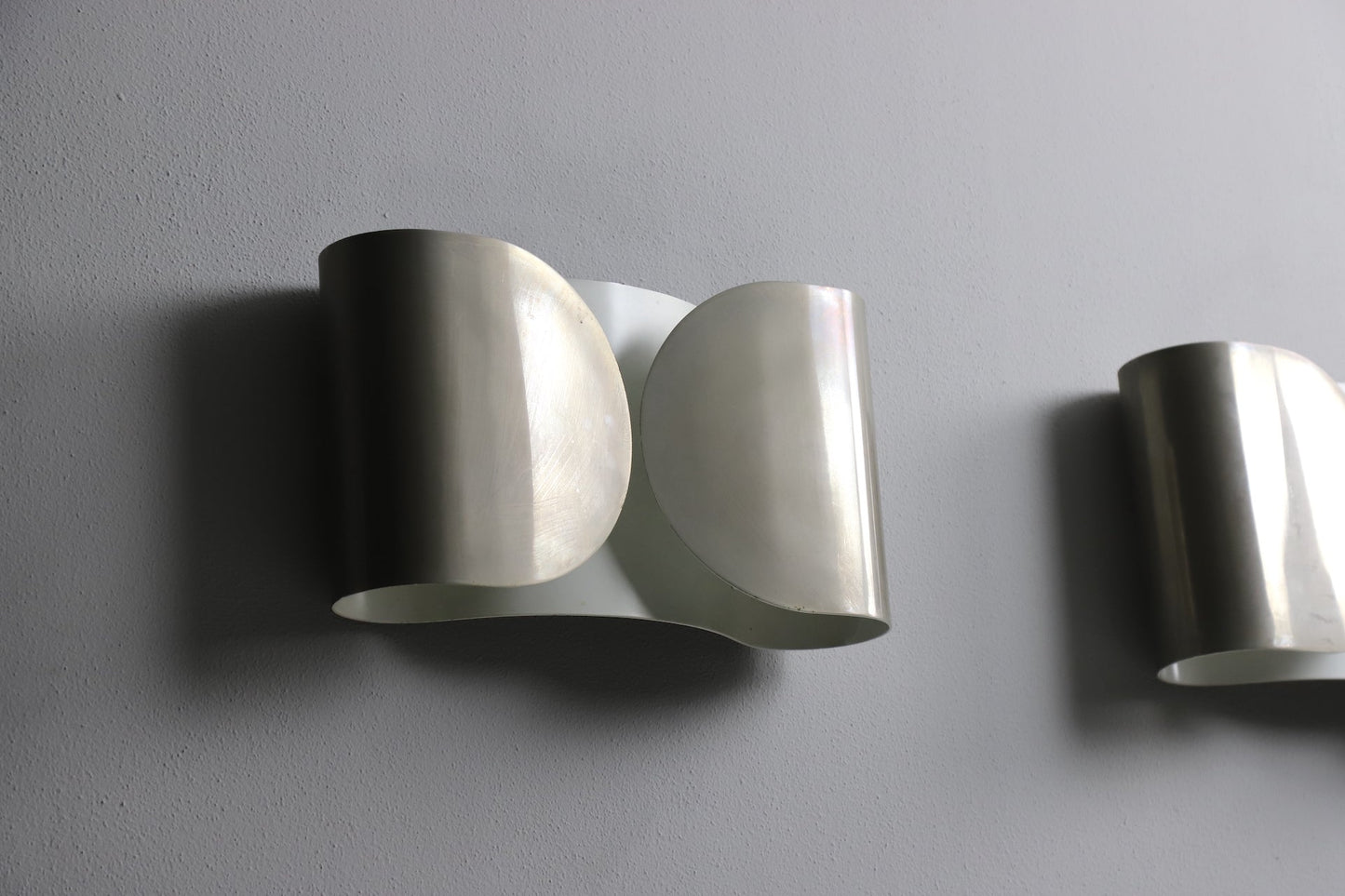 Foglio' Wall Lamps by Afra & Tobia Scarpa  Sconces