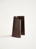 Fold Bookend, Darkened Brass Bookends