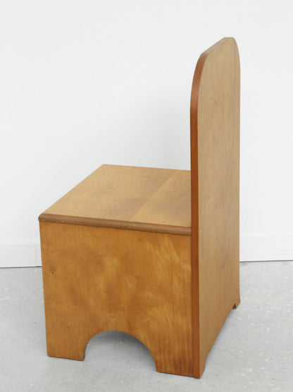 Folk Wood Side Chair Chairs