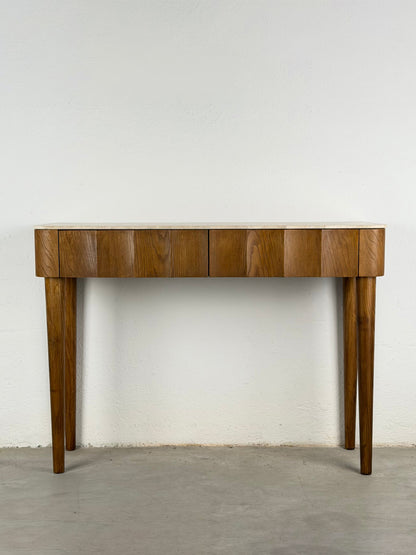 FORME Exclusive Ashwood & Travertine Console, Contemporary Design Consoles