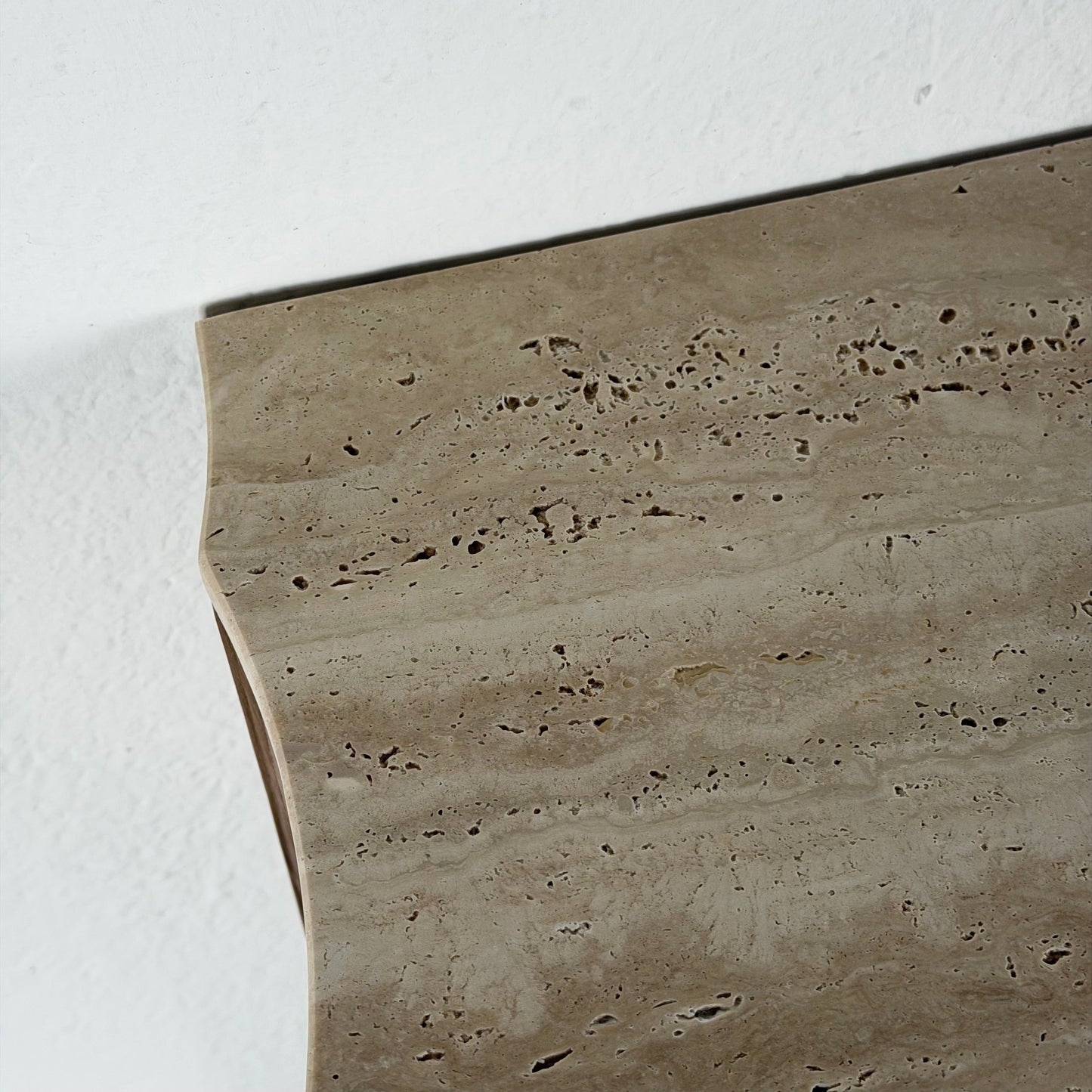 FORME Exclusive Ashwood & Travertine Console, Contemporary Design Consoles