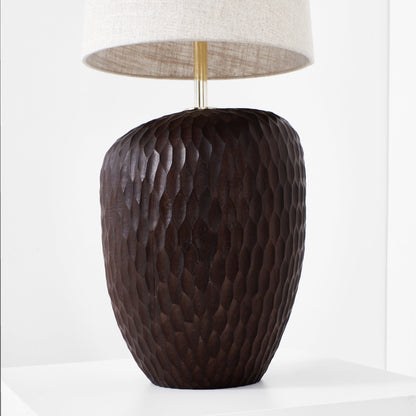 Foz Large Floor Light in Walnut Floor Lamps