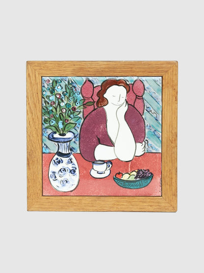 Framed Hand-Painted Artwork Artwork