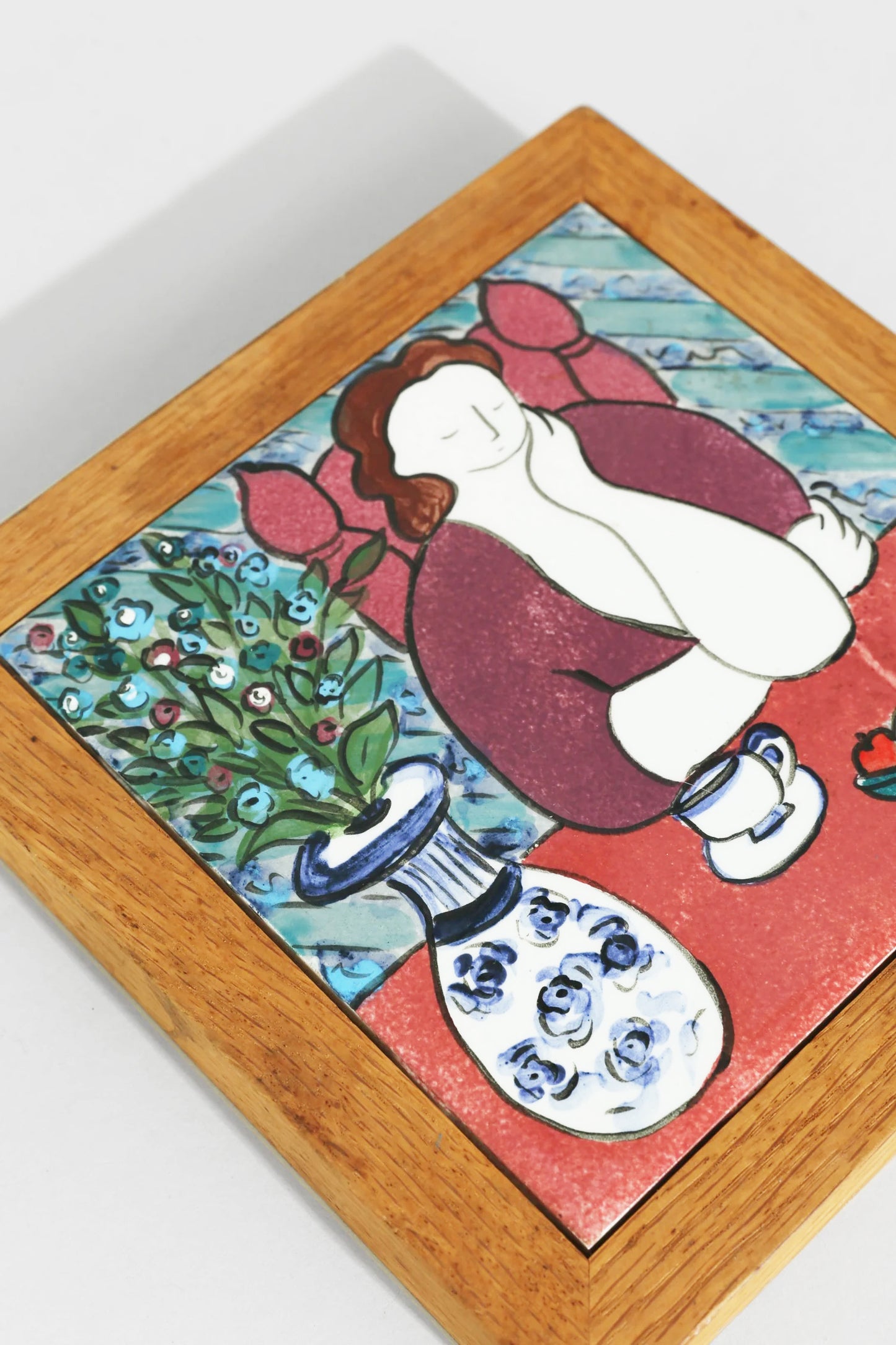 Framed Hand-Painted Artwork Artwork