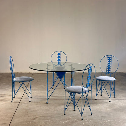 Frank Lloyd Wright "Midway" Model 603 Dining Set by Cassina, 1960s Dining Tables
