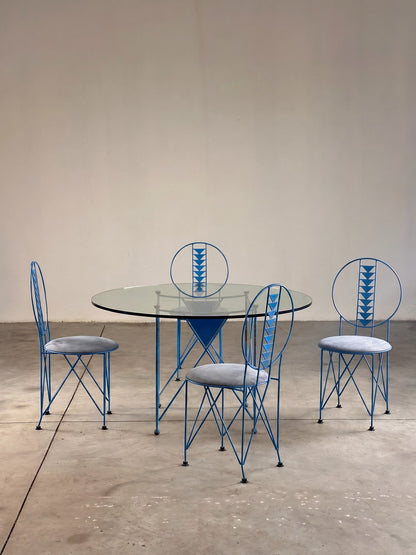 Frank Lloyd Wright "Midway" Model 603 Dining Set by Cassina, 1960s Dining Tables