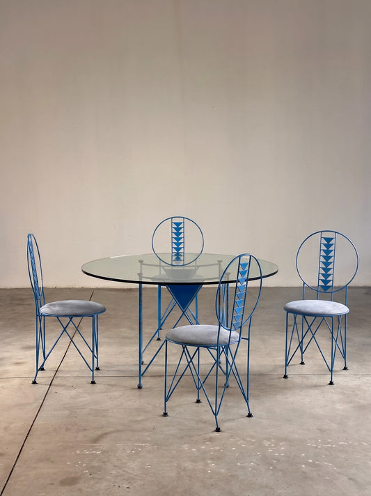 Frank Lloyd Wright "Midway" Model 603 Dining Set by Cassina, 1960s Dining Tables