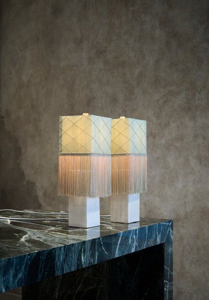 Fringed Lamp by Analuisa Corrigan Table Lamps