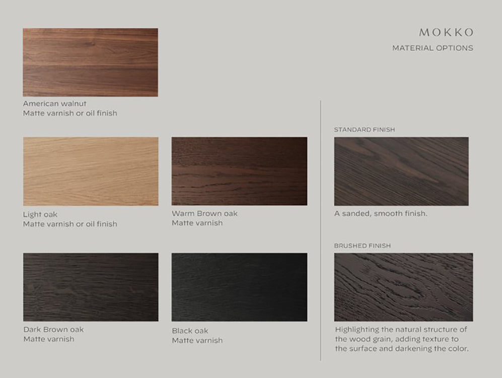 Finish Samples by Mokko Amsterdam 