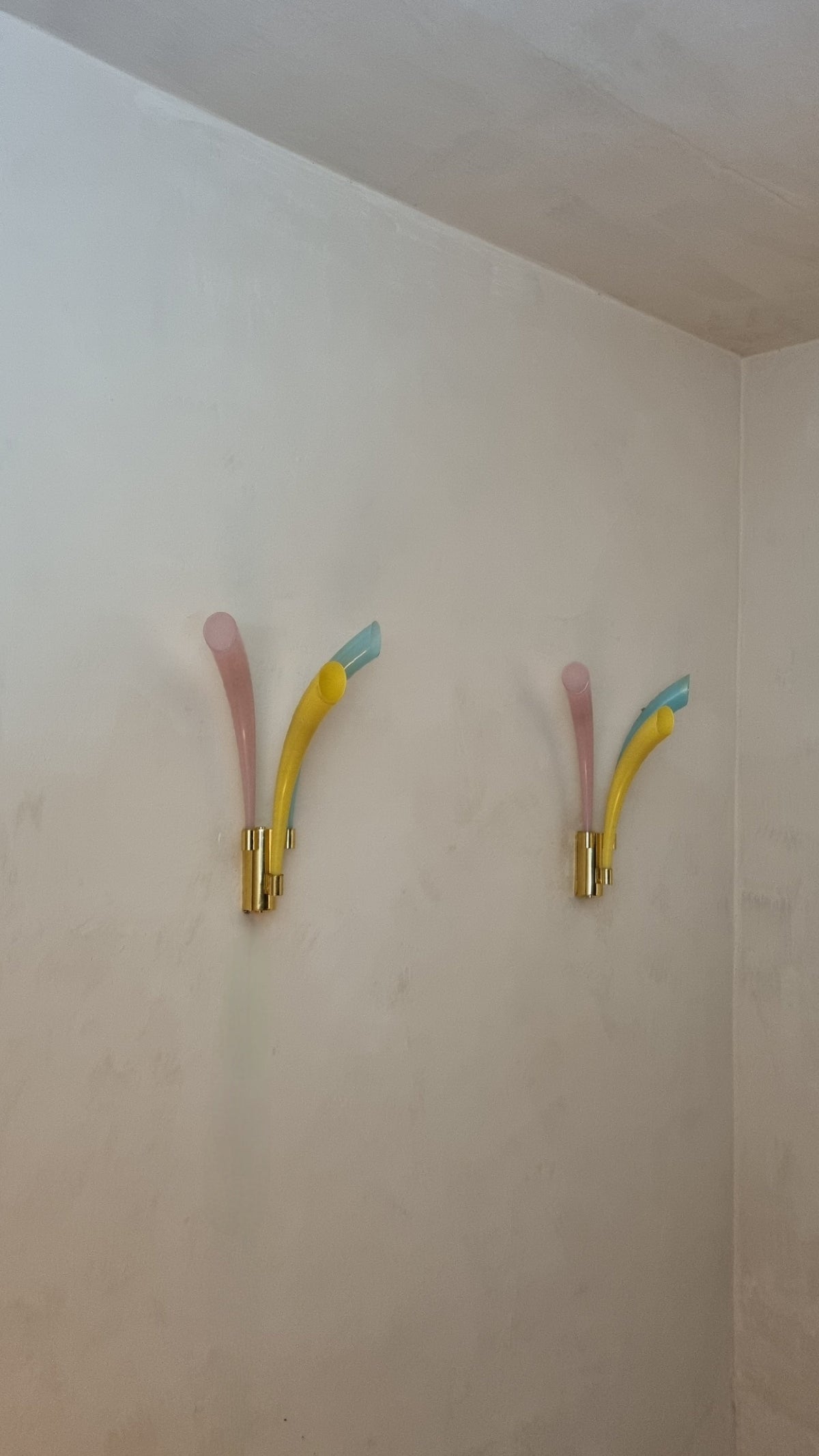 Fuochi Artificiali Wall Sconces Designed by Angelo Barovier for Barovier & Toso, Italy 1986 Sconces
