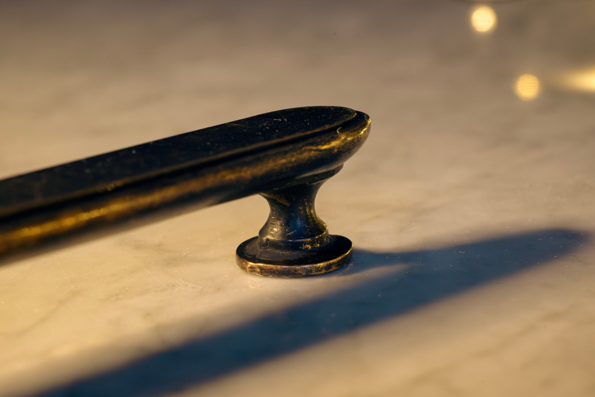 GH01 Step Bar Pull by Grimes Foundry Hardware
