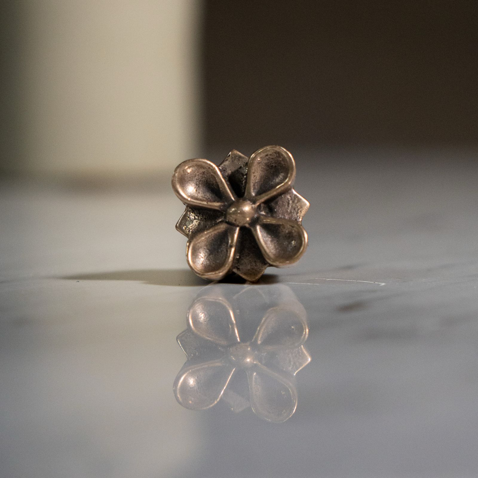GK05 Flower Pull by Grimes Foundry Hardware