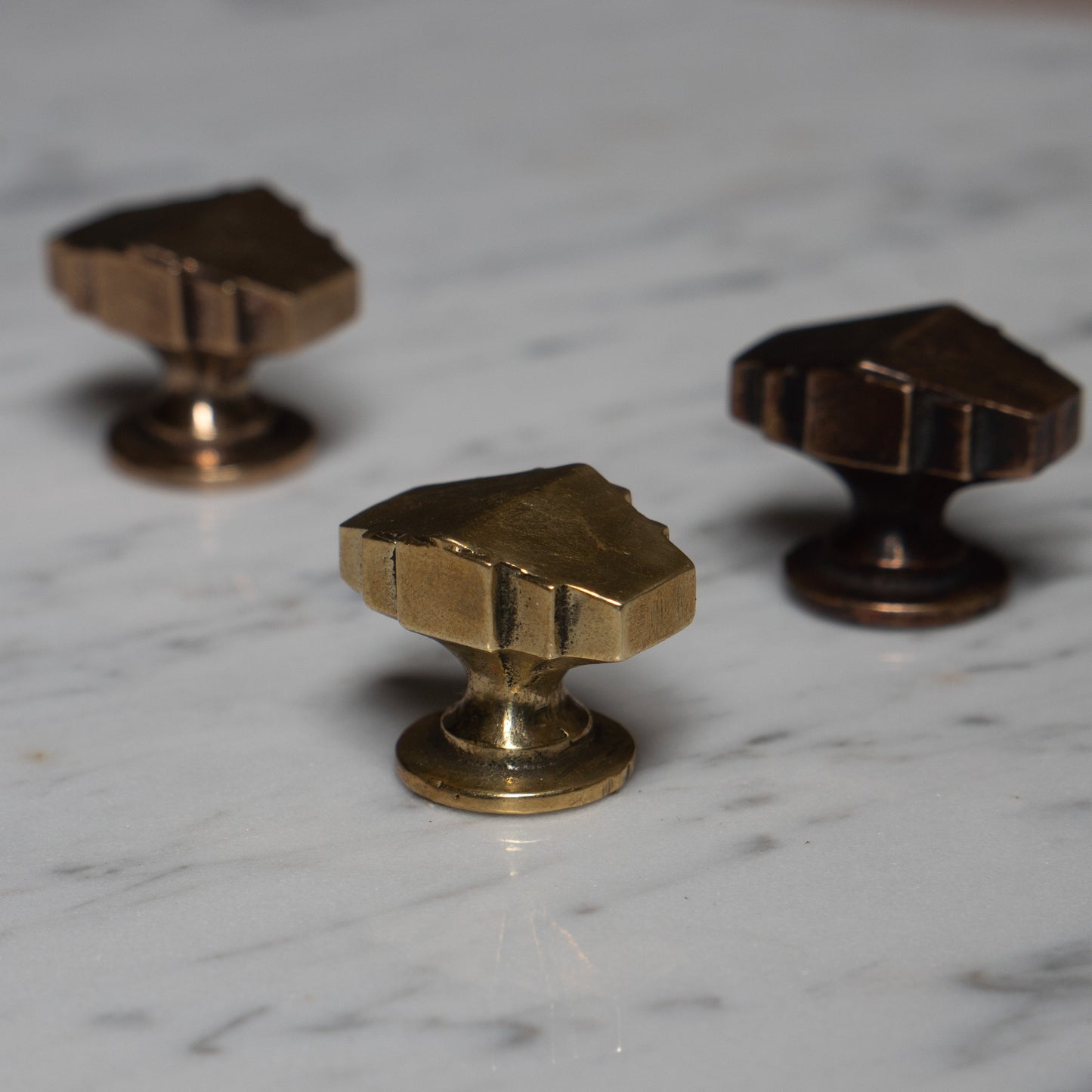 GK07 Art Deco Pull by Grimes Foundry Hardware