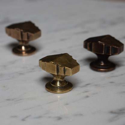 GK07 Art Deco Pull by Grimes Foundry Hardware