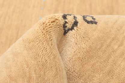 Gabbeh Rug in Barley, 5'2" x 7'5" Rugs