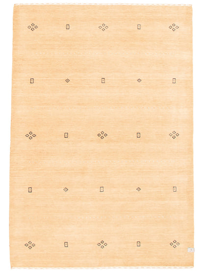 Gabbeh Rug in Barley, 5'2" x 7'5" Rugs