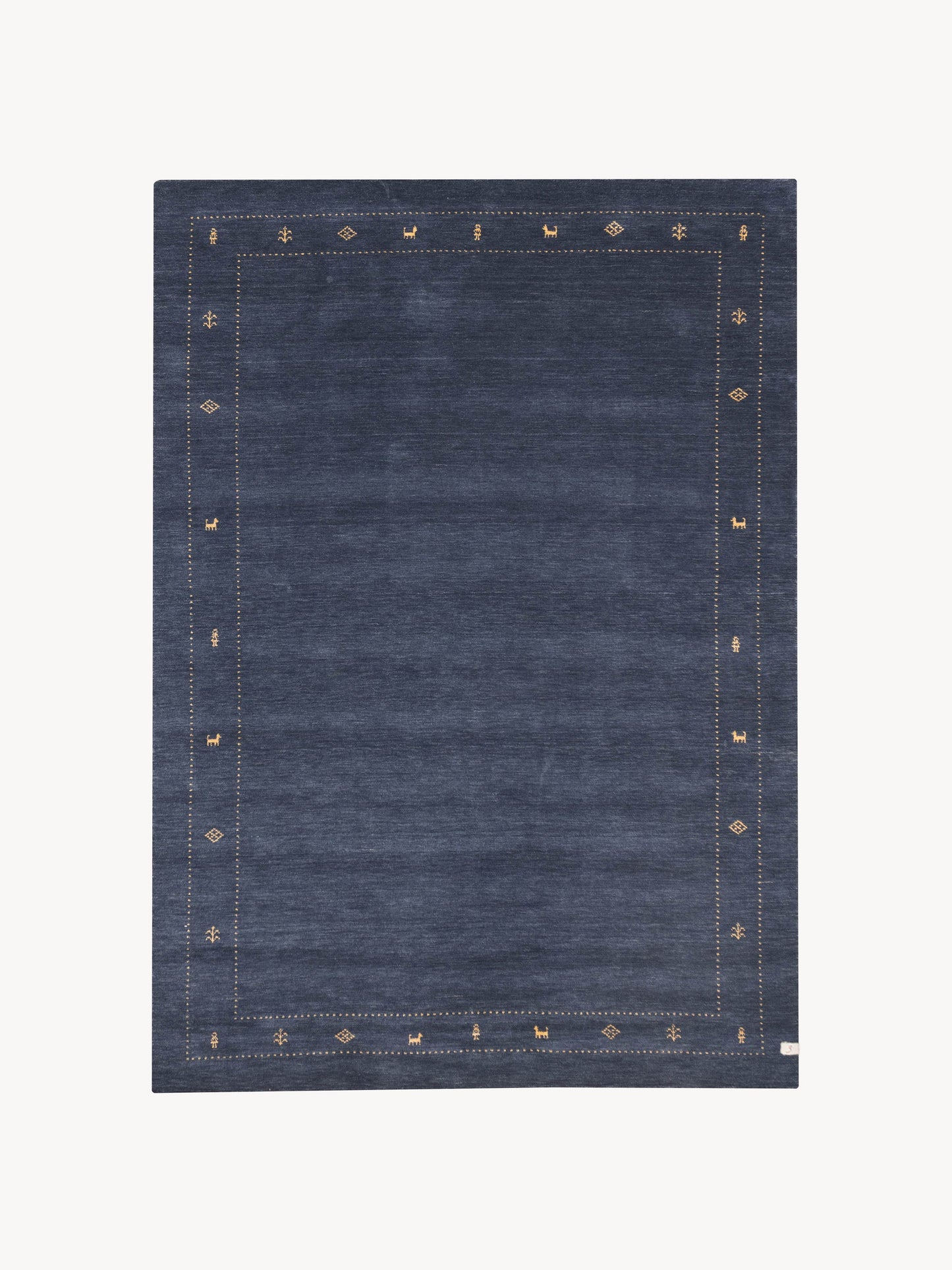 Gabbeh Rug in Kyanite, 6'10" x 9'9" Rugs