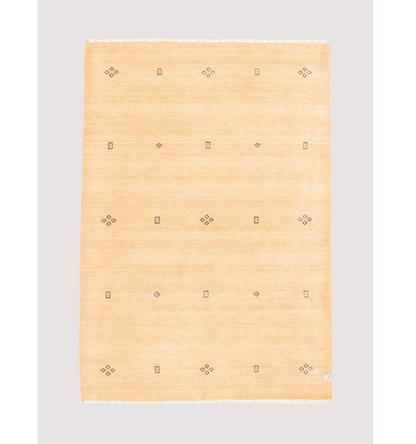 Gabbeh Rug in Barley, 5'2" x 7'5"