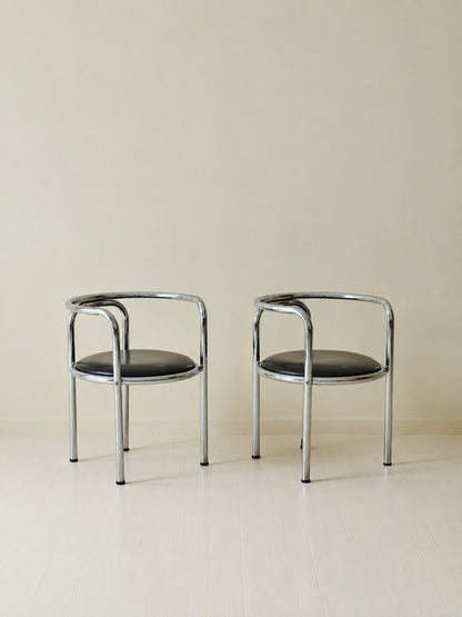 Gae Aulenti "Locus Solus" Series Armchairs by Poltronova, A Pair, 1960s Armchairs