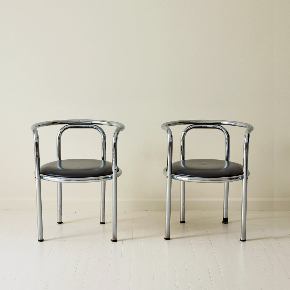 Gae Aulenti "Locus Solus" Series Armchairs by Poltronova, A Pair, 1960s Armchairs