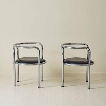 Gae Aulenti "Locus Solus" Series Armchairs by Poltronova, A Pair, 1960s Armchairs