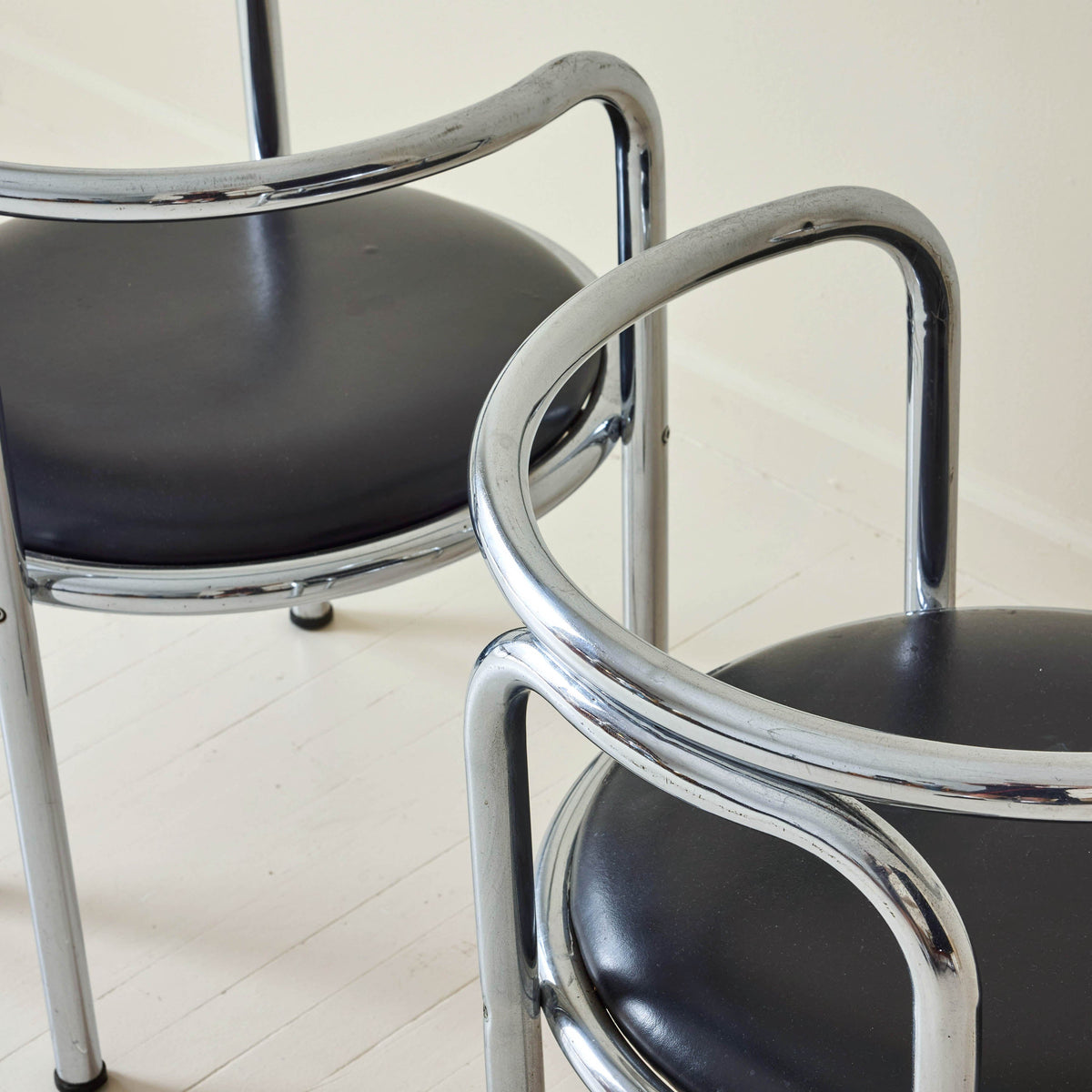 Gae Aulenti "Locus Solus" Series Armchairs by Poltronova, A Pair, 1960s Armchairs