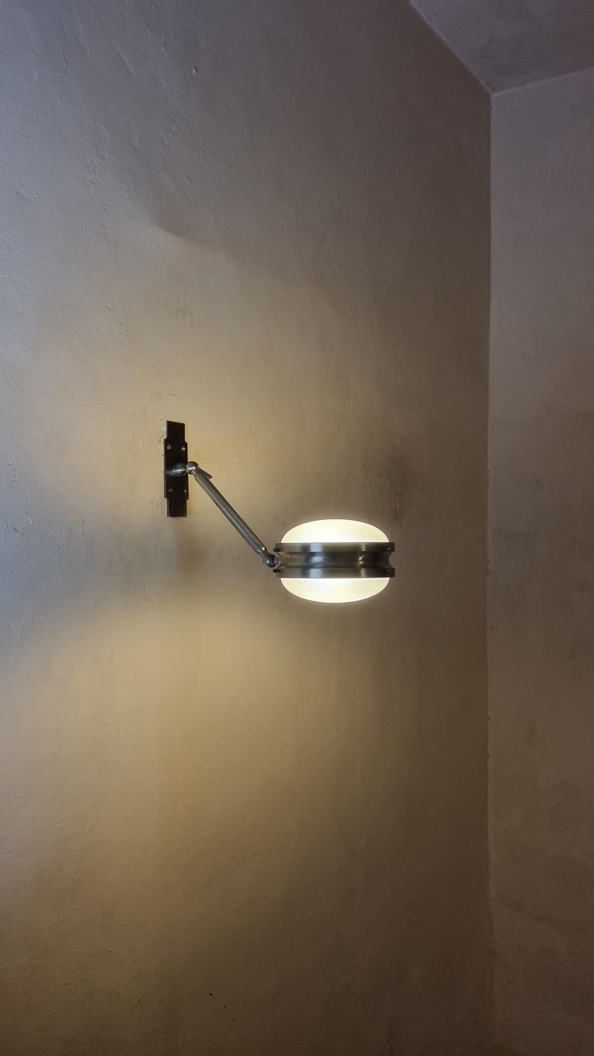Gamma Ds Wall Sconce Designed by Sergio Mazza for Artemide, Italy 1960 Sconces