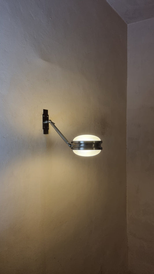 Gamma Ds Wall Sconce Designed by Sergio Mazza for Artemide, Italy 1960 Sconces