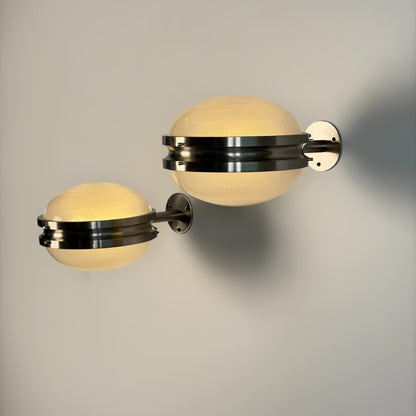 Pair of Large "Gamma" Wall Sconces by Sergio Mazza for Artemide, 1960s Sconces
