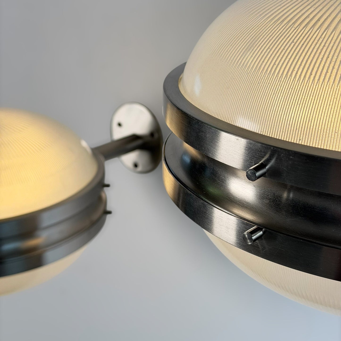 Pair of Large "Gamma" Wall Sconces by Sergio Mazza for Artemide, 1960s Sconces