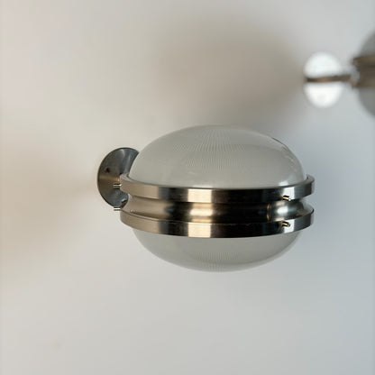 Pair of Large "Gamma" Wall Sconces by Sergio Mazza for Artemide, 1960s Sconces