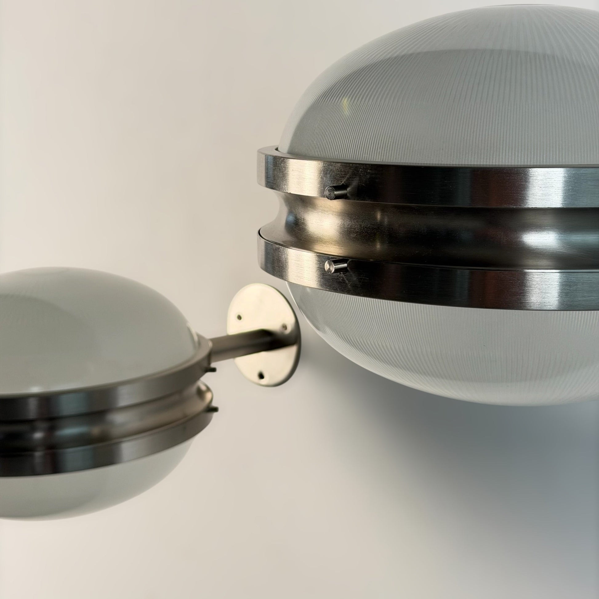 Pair of Large "Gamma" Wall Sconces by Sergio Mazza for Artemide, 1960s Sconces