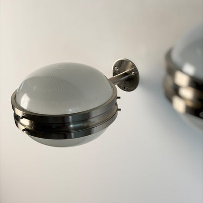 Pair of Large "Gamma" Wall Sconces by Sergio Mazza for Artemide, 1960s Sconces