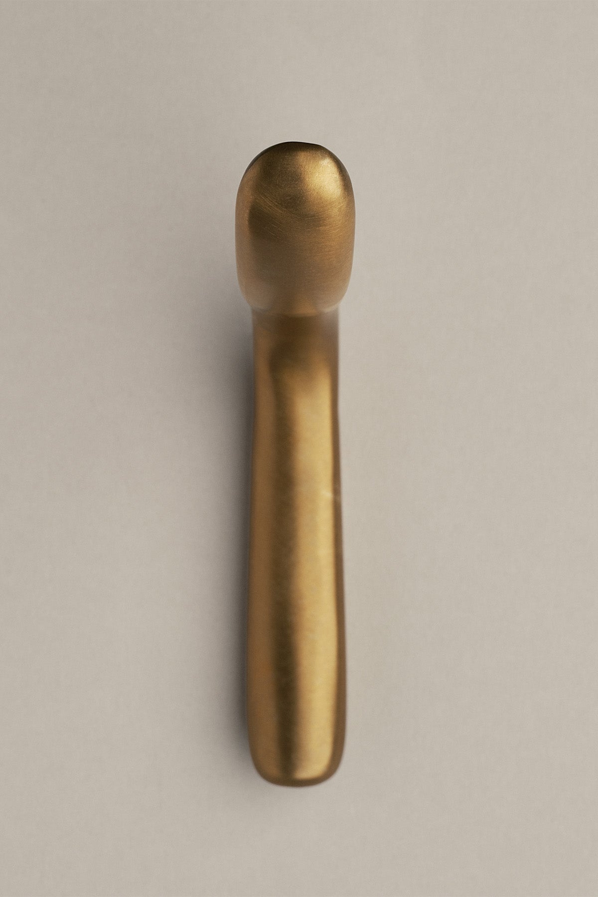 Gavi Hook - Amber Brass Hardware