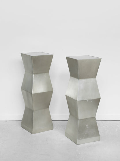 Geometric Pedestal Floor Lamp Floor Lamps
