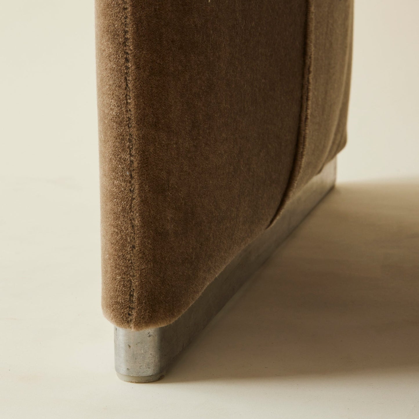 Giancarlo Piretti for Castelli "Alky" Mohair Lounge Chair, 1960s Chairs