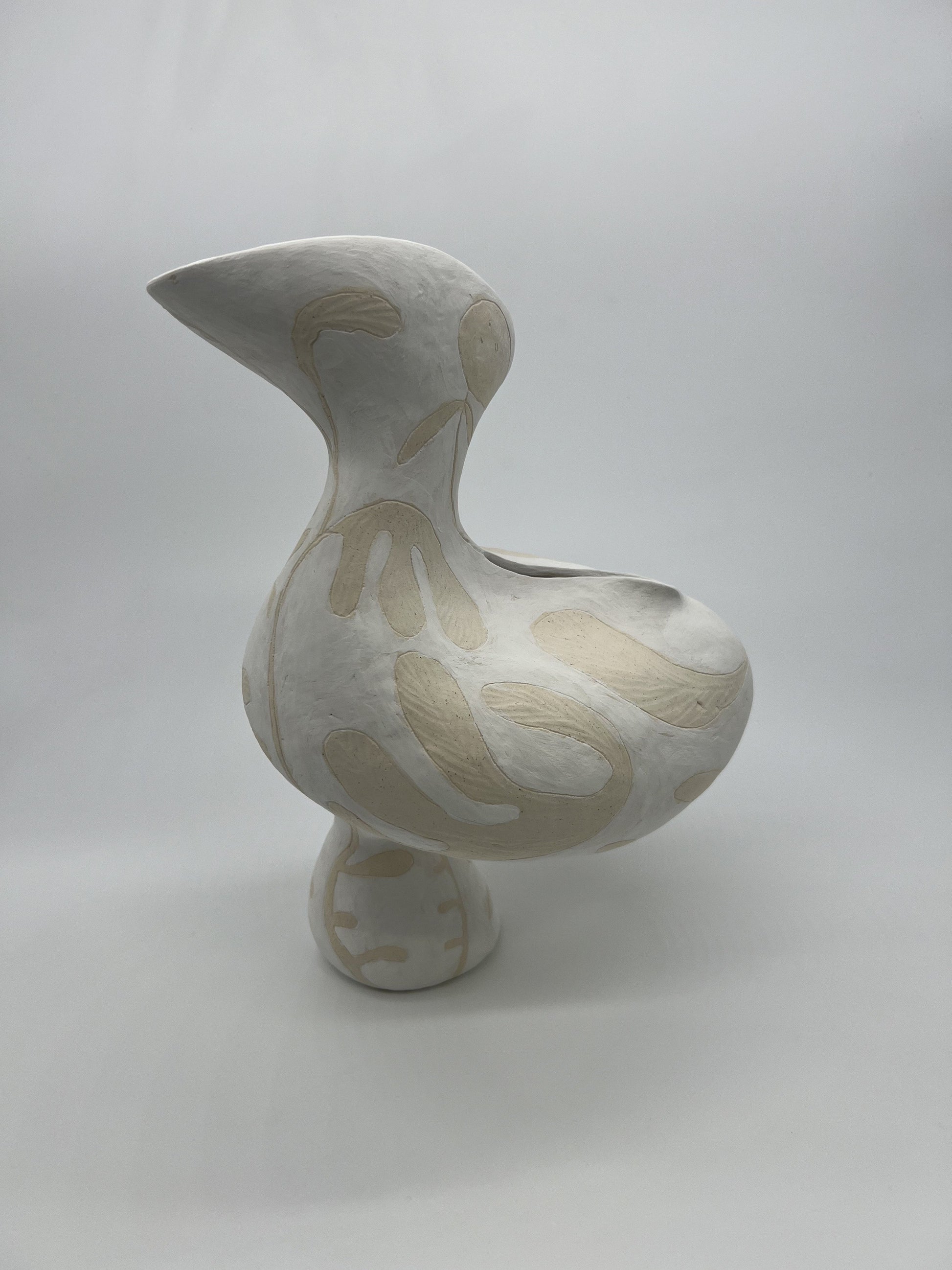 Glazed Stoneware Sculpture No. 1 by Evamarie Pappas-Oglander Sculptures