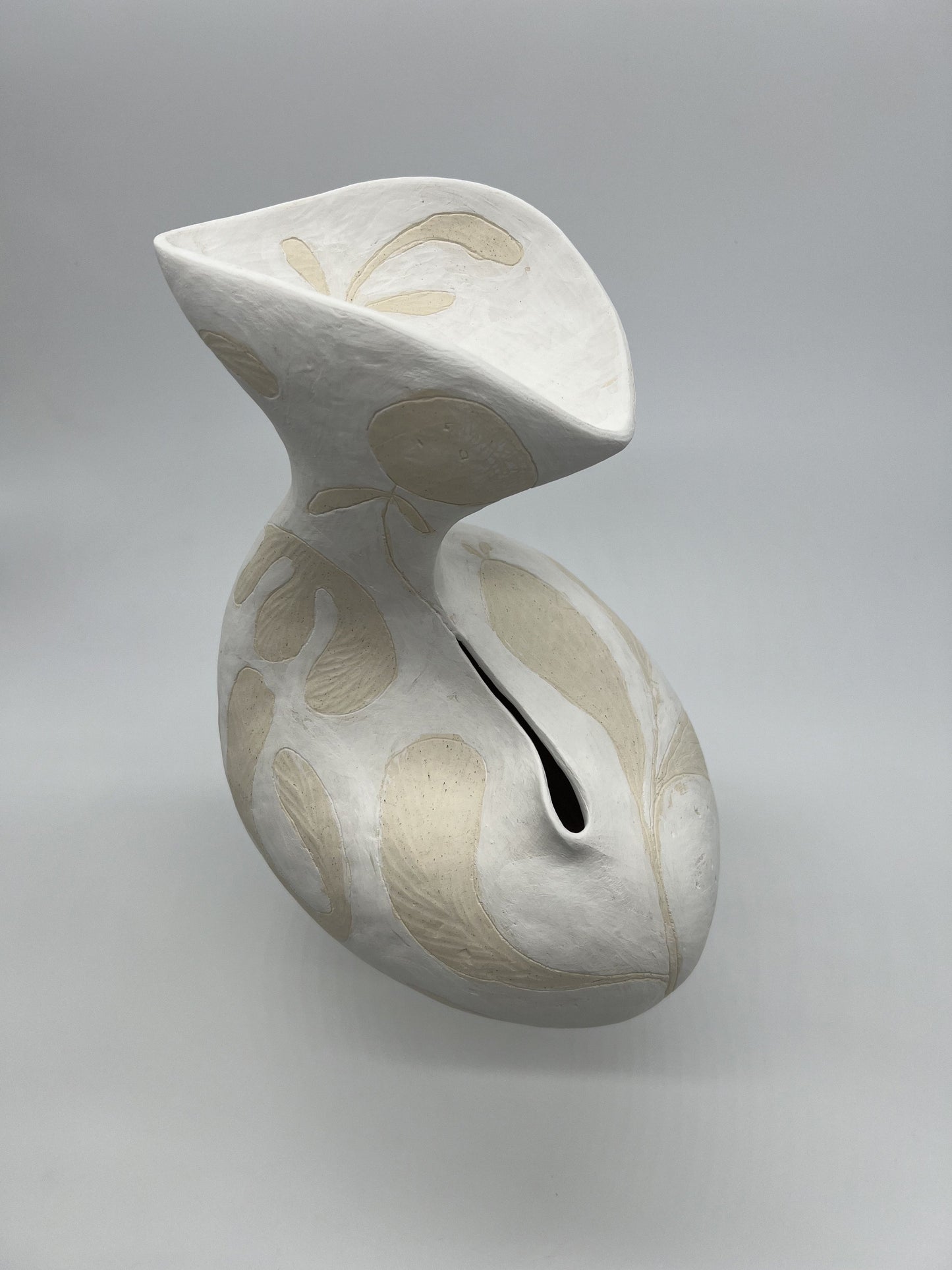 Glazed Stoneware Sculpture No. 1 by Evamarie Pappas-Oglander Sculptures