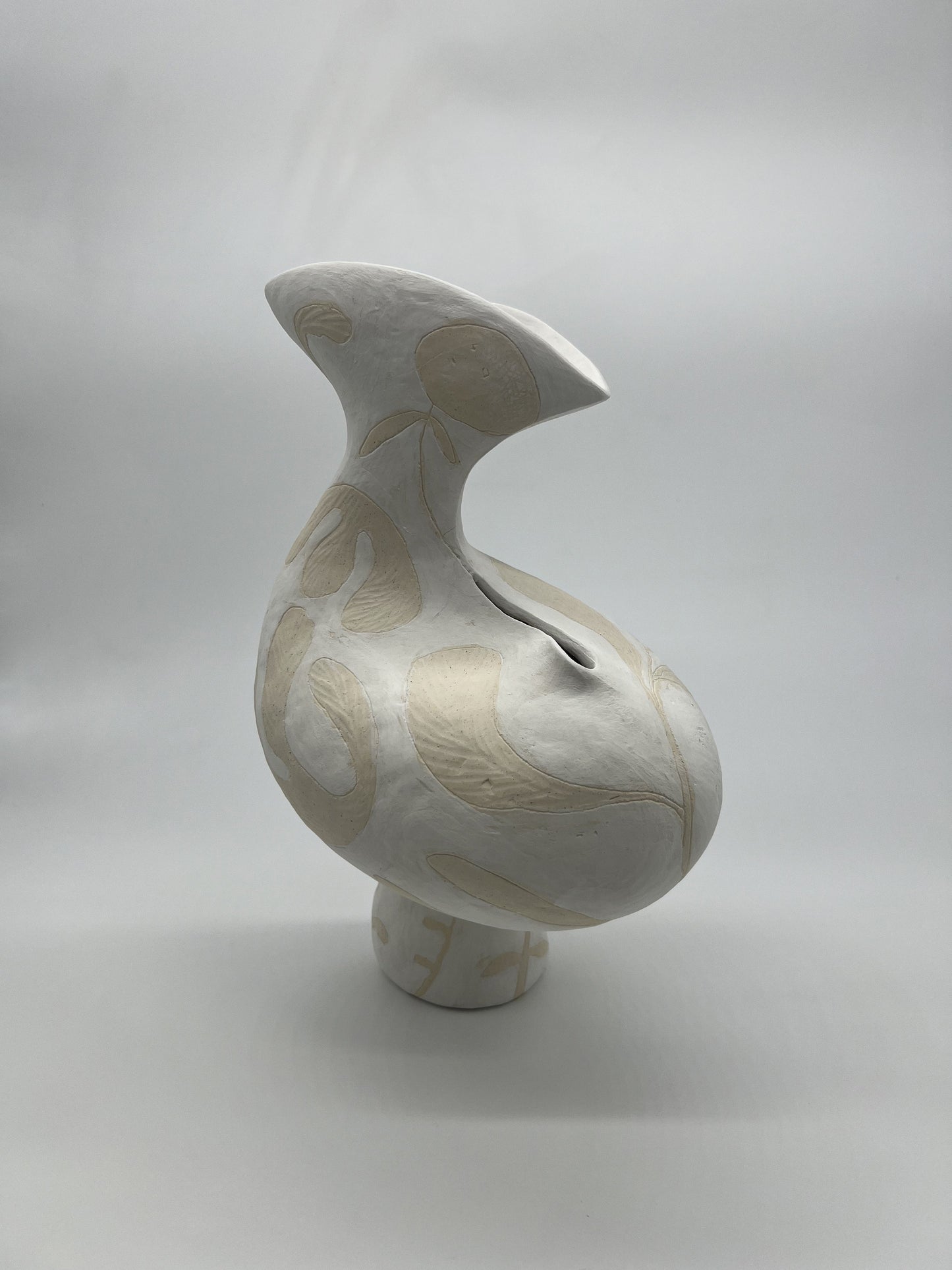 Glazed Stoneware Sculpture No. 1 by Evamarie Pappas-Oglander Sculptures