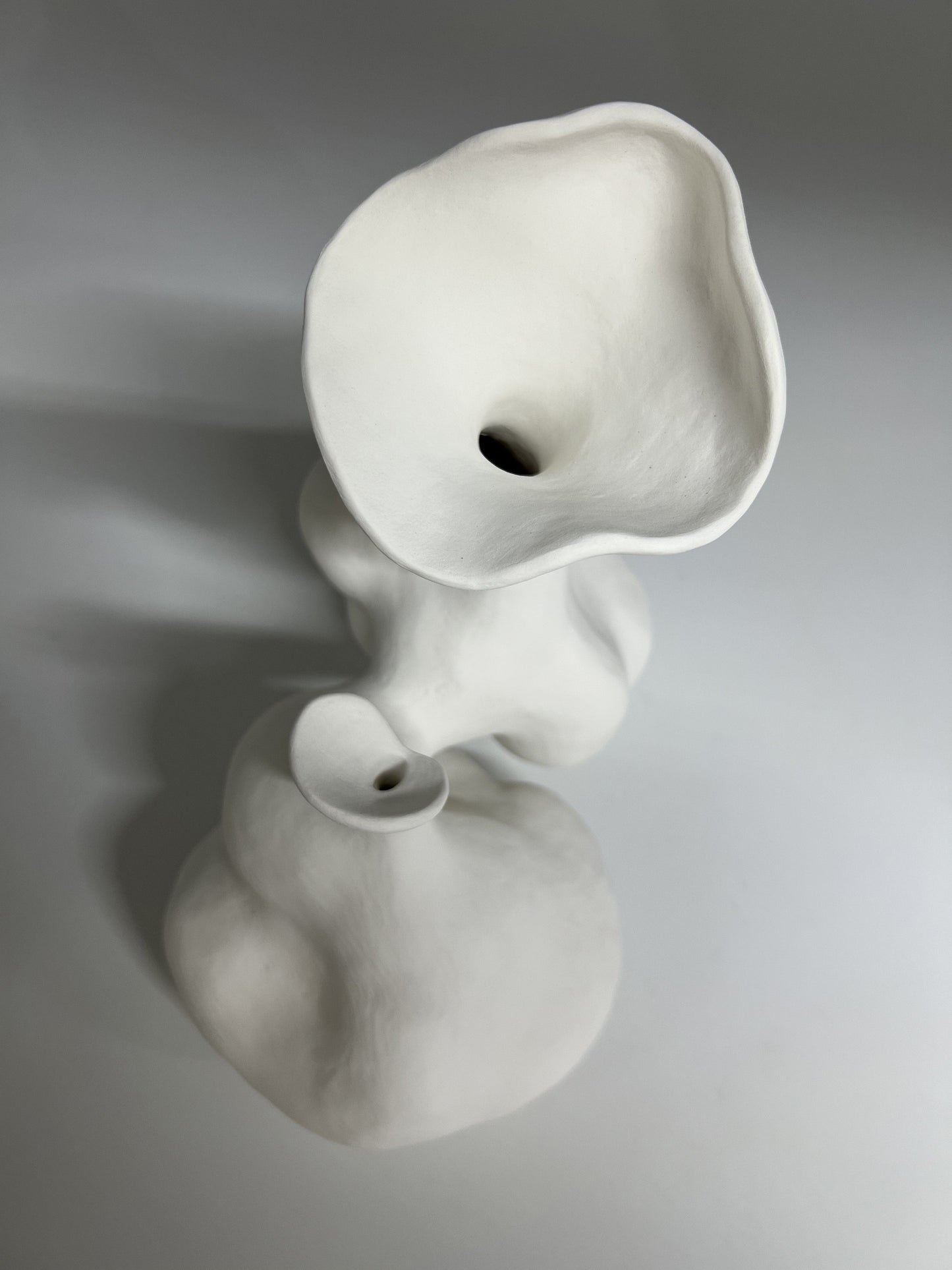 Glazed Stoneware Sculpture No. 3 by Evamarie Pappas-Oglander Sculptures