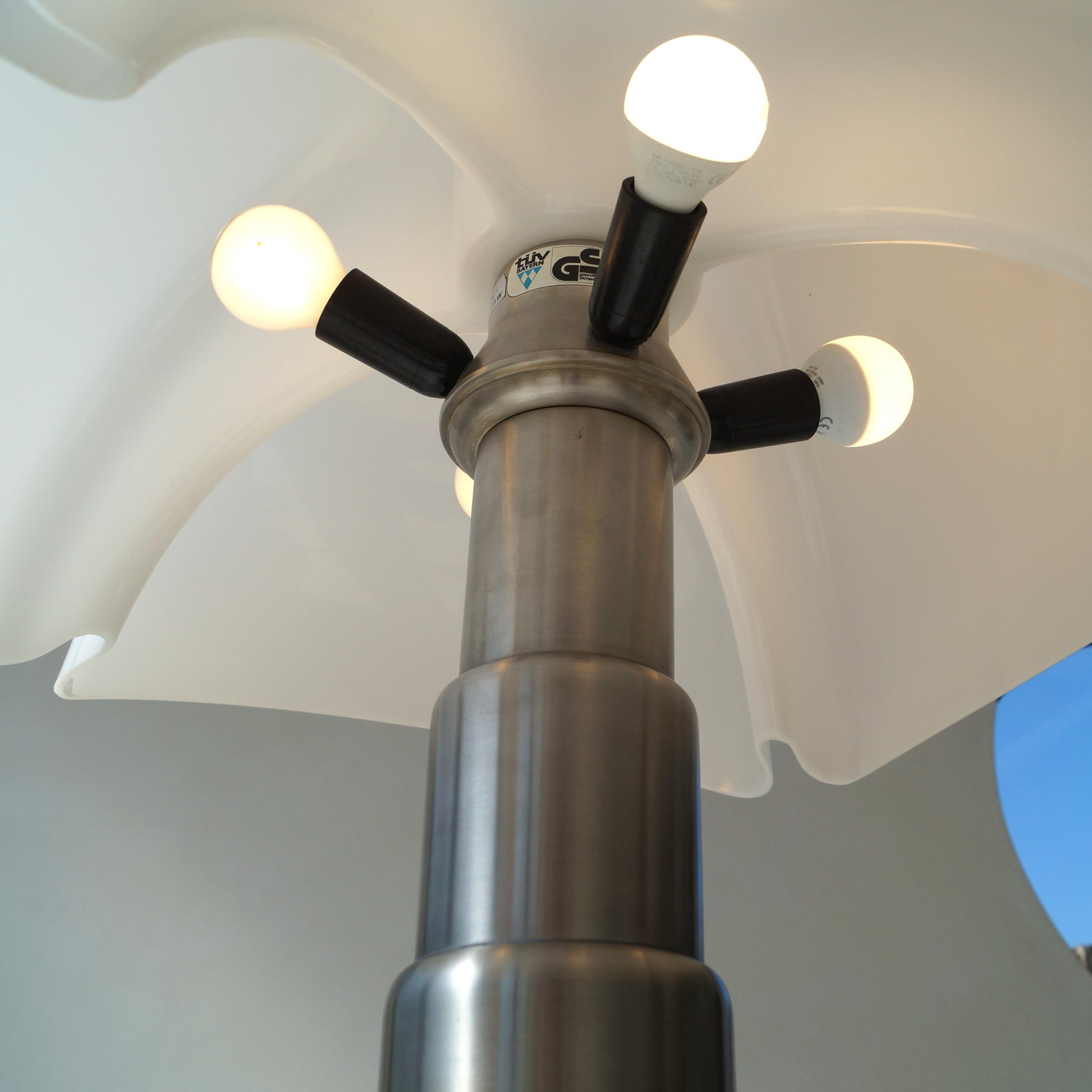 Grande Pipistrello by Gae Aulenti for Martinelli Luce, 1980s Table Lamps