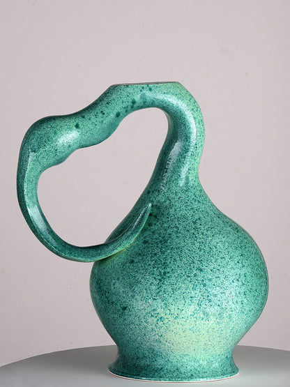 Green Flamingo Vase, 2023 Vases