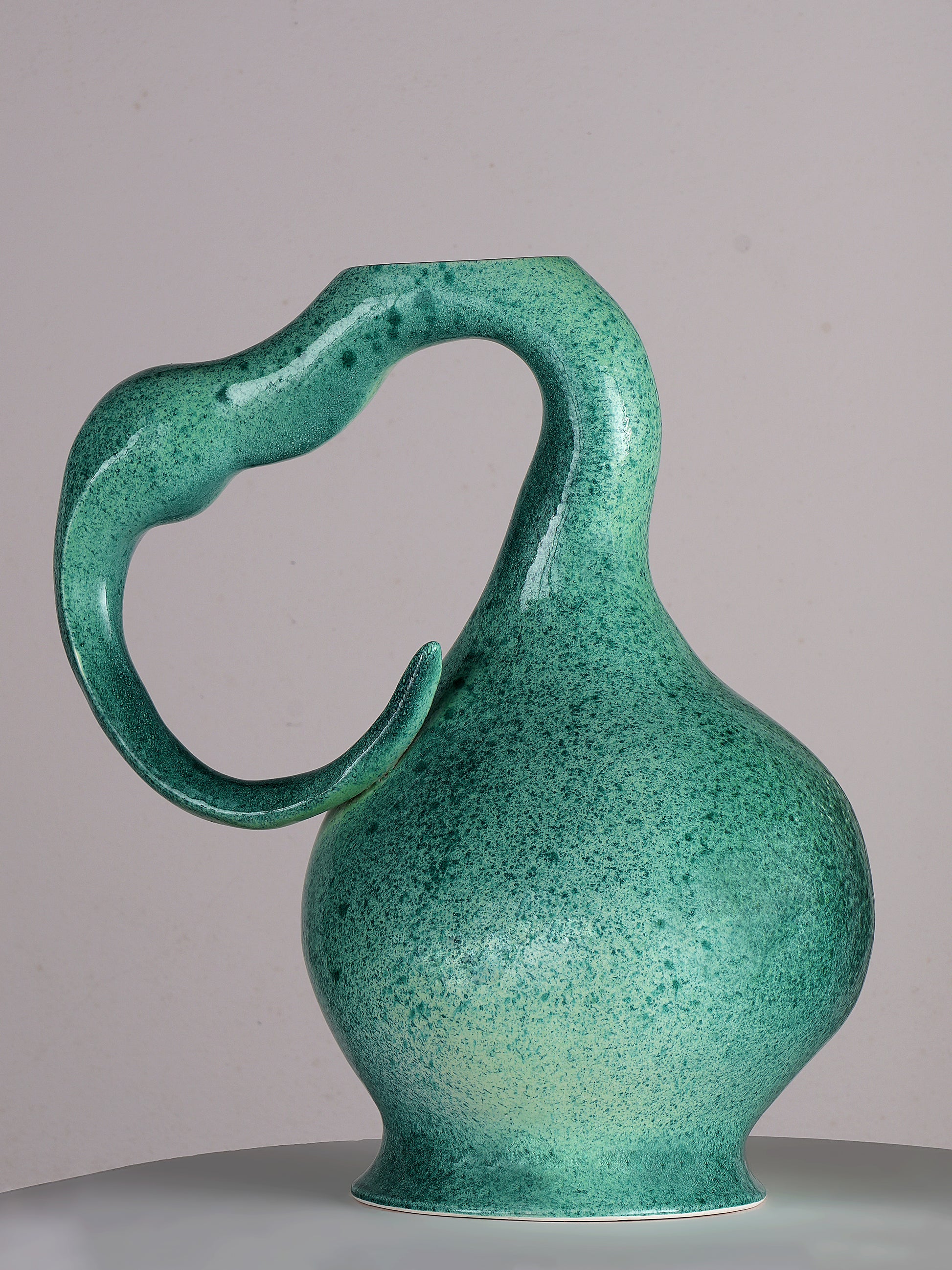 Green Flamingo Vase, 2023 Vases