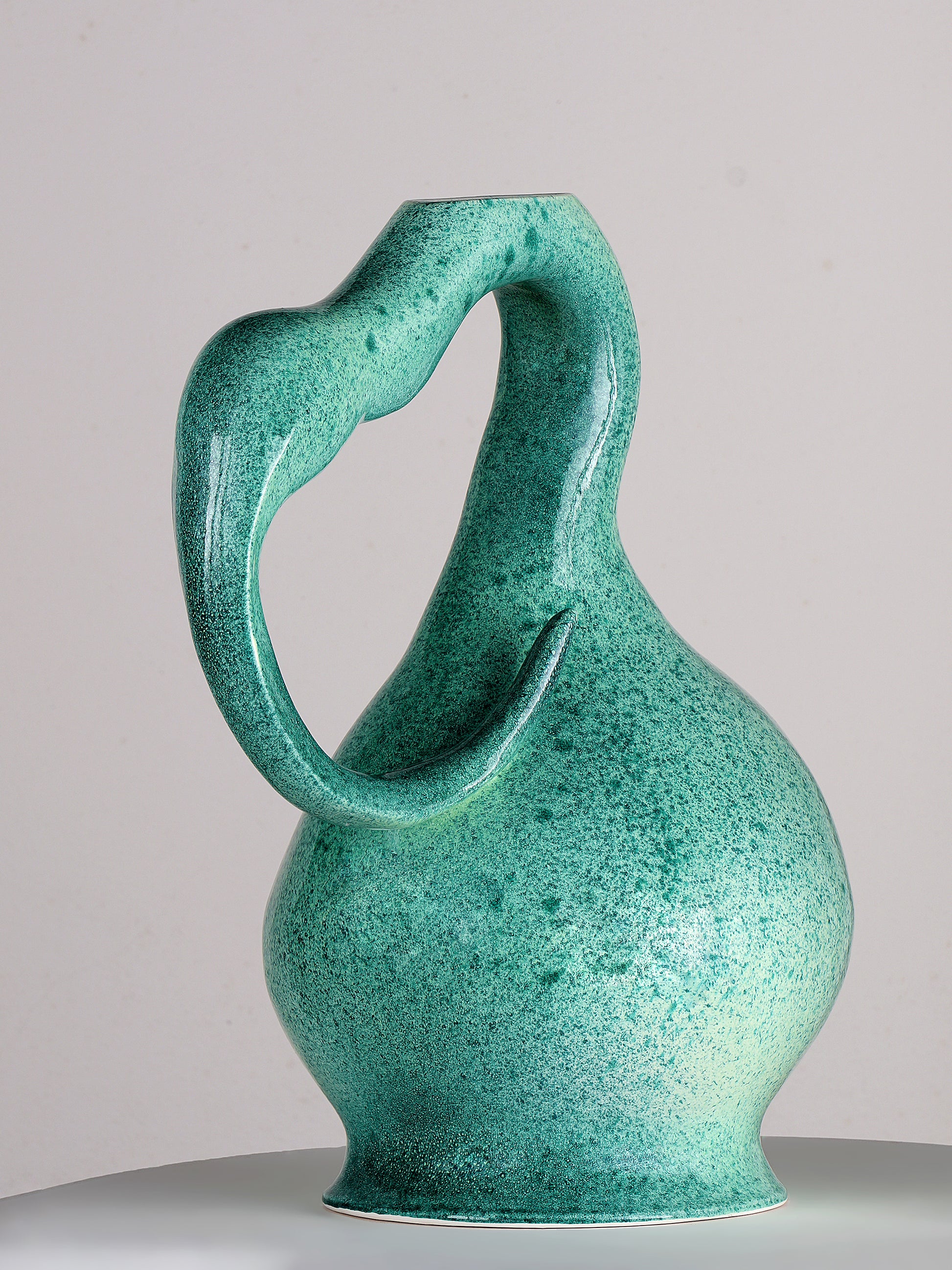 Green Flamingo Vase, 2023 Vases