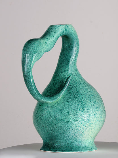 Green Flamingo Vase, 2023 Vases