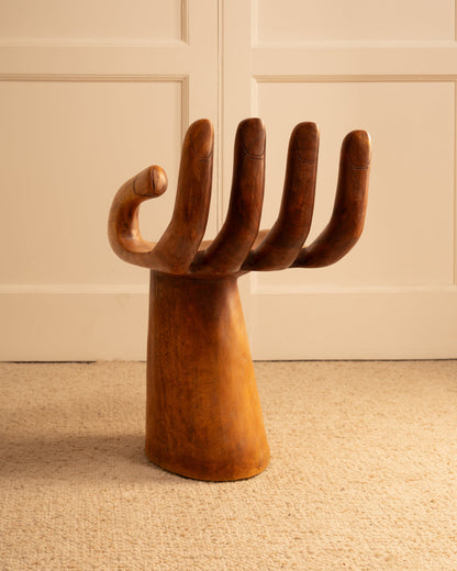 Wood Hand Chair, 1970s Chairs